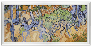 Набор для вышивания "Корни деревьев" Ван Гог, канва Aida 18 ct, 85 х 40 см