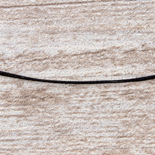 Шнур атласный мини-рулон, 1,5 мм, 4,5 м, цвет 01, черный. Арт P00470-1,5мм-01         