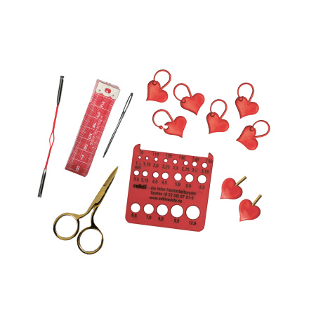 Набор круговых латунных спиц со сменными лесками addiClick by Woolly Hugs. Арт 680-2/000               