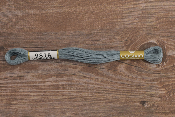 Мулине COSMO однотонный цвет  981       . Арт 25-6/981       
