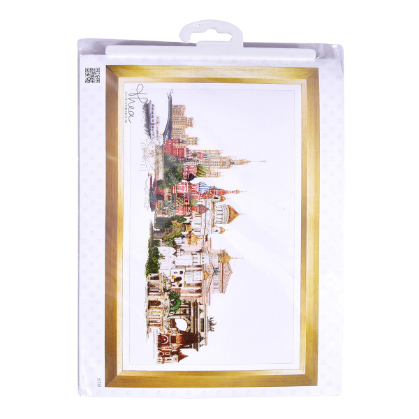 Набор для вышивания "Москва", канва аида 18 ct. Арт 510A                    