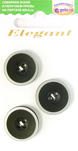 Пуговицы ELEGANT. Арт 14832-20-AB/10/3