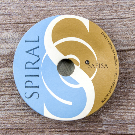 Шнур атласный мини-рулон, 1,5 мм, 4,5 м, цвет 54, золотой. Арт P00470-1,5мм-54         