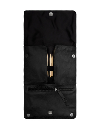 Органайзер для спиц и крючков "Gro" Black. Арт QB-4704/Black