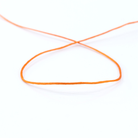 Шнур атласный SAFISA 1,5 мм, 25 м, цвет 61, алый. Арт 470-61                  