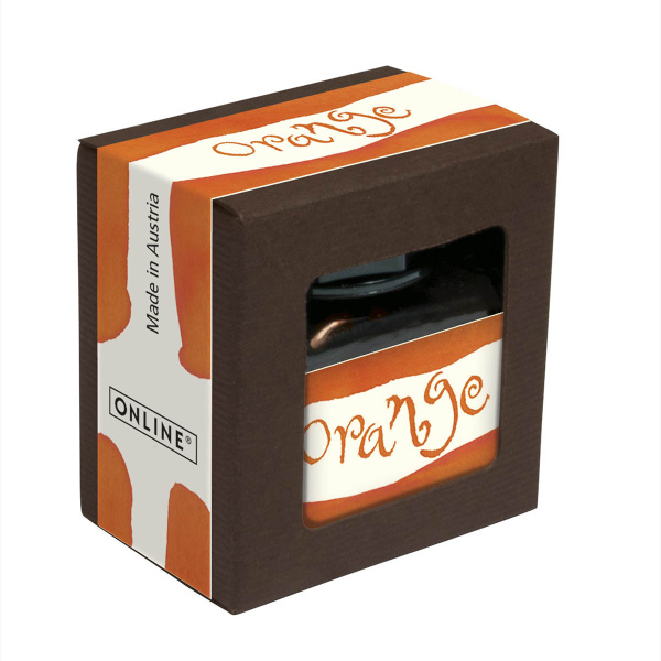 Чернила "Ink Colour Inspiration" для перьевых ручек и роллеров, 15 мл, цвет оранжевый. Арт 17122/3