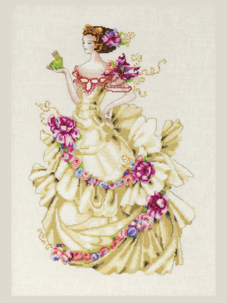 Схема для вышивания MIRABILIA "Элла Царевна-лягушка". Арт MD129