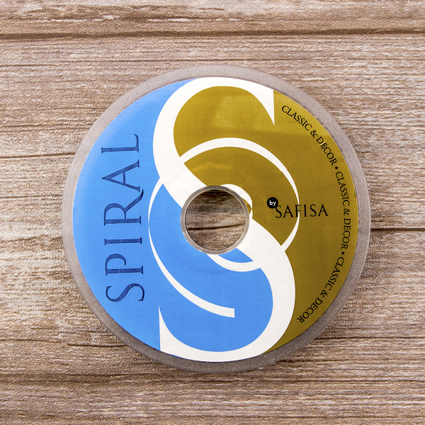 Лента жаккардовая с люрексом SAFISA, 10 мм, 15 м, цвет 05. Арт 9212-10мм-05