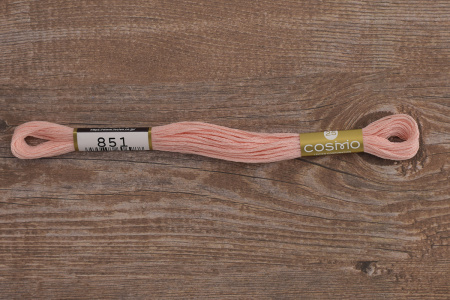 Мулине COSMO однотонный цвет  851       . Арт 25-6/851       