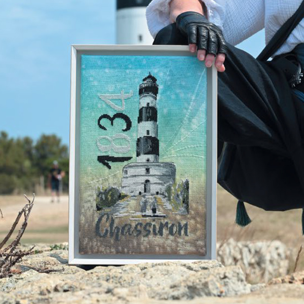 Книга "Французская вышивка крестом. Все оттенки океана, 20 крупных схем" Изабель Вотье. Арт 978-5-00241-181-8