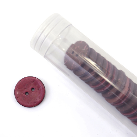 Пуговицы CONCEPT, размер 32, кокос,  цвет COL.10 фуксия. Арт 1919H-032-COL.10