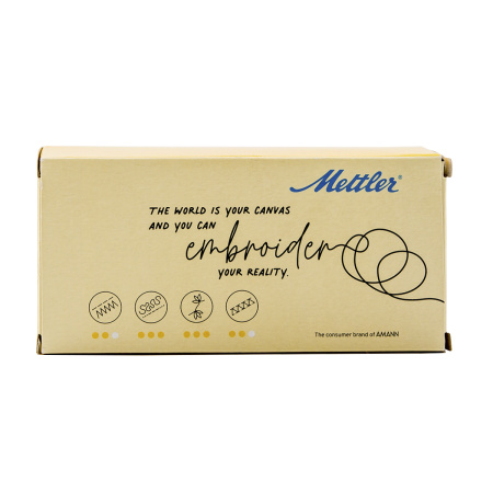 Набор с нитками Poly Sheen  в подарочной упаковке, 4 катушки. Арт PS4BLOSSOM-KIT