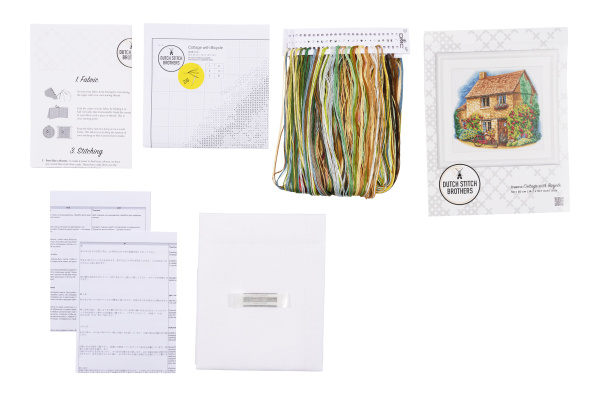 Набор для вышивания "Коттедж", канва Aida 14 ct. Арт DSB010A