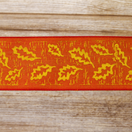 Лента с напечатанным рисунком, 50 мм, 15м, цвет 03. Арт 25282-50мм-03           