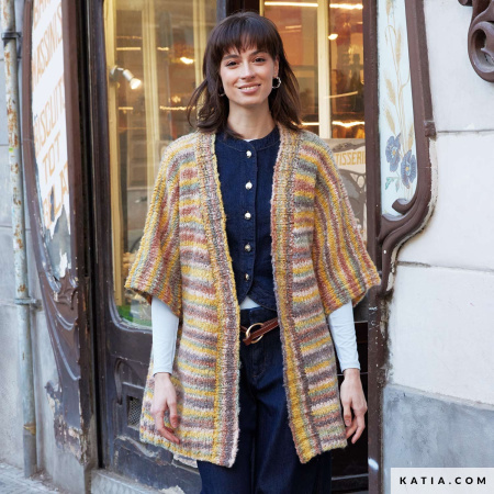 Журнал с моделями по пряже Katia  Woman-Man Multicolor 2. Арт 7923