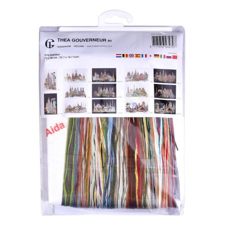 Набор для вышивания "Стамбул", канва аида 18 ct. Арт 479A                    