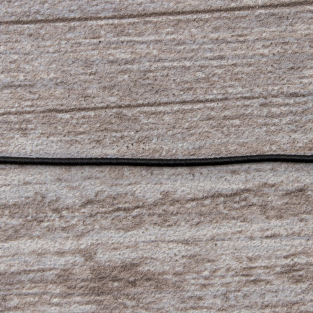 Резинка шляпная SAFISA, 1,5 мм, цвет 01, черный. Арт 4730-1.5мм-01         