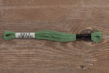 Мулине COSMO однотонный цвет  2317      . Арт 25-6/2317      