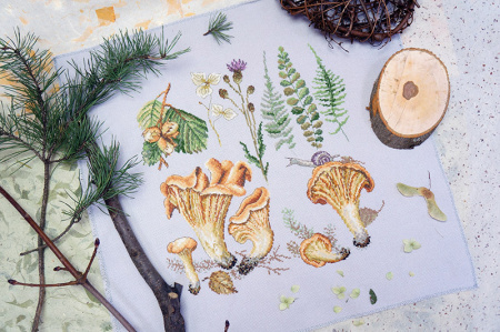 Набор для вышивания "Лисички". Арт 04.012.07