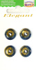 Пуговицы ELEGANT. Арт 13790-15-00016/4