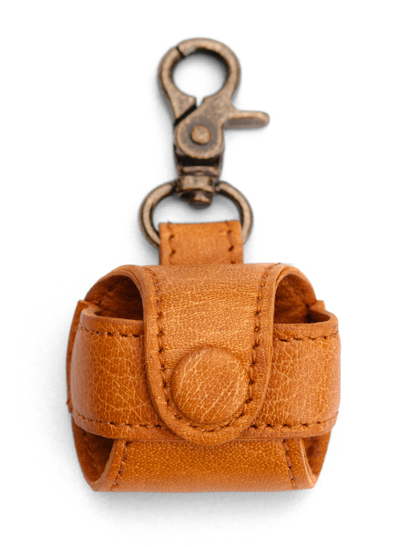 Чехол для сантиметровой ленты "Malmö hook" Whisky. Арт QB-4708/Whisky