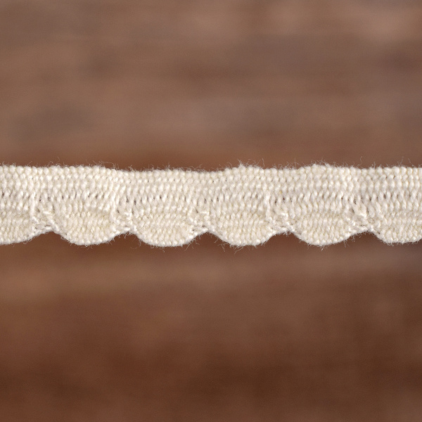 Кант-тесьма, 8 мм, цвет шампань. Арт 2176/72