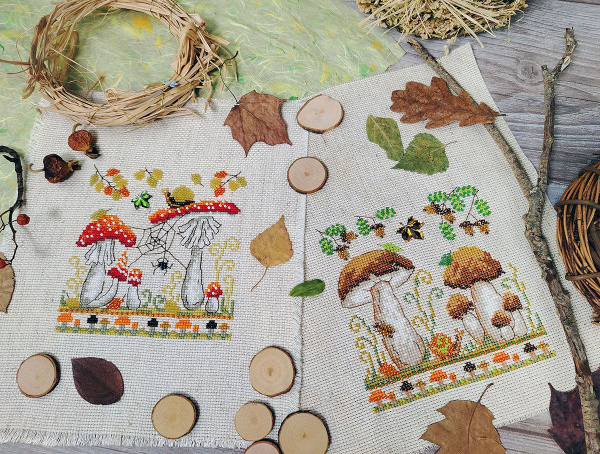 Набор для вышивания "Боровики". Арт 13.003.52