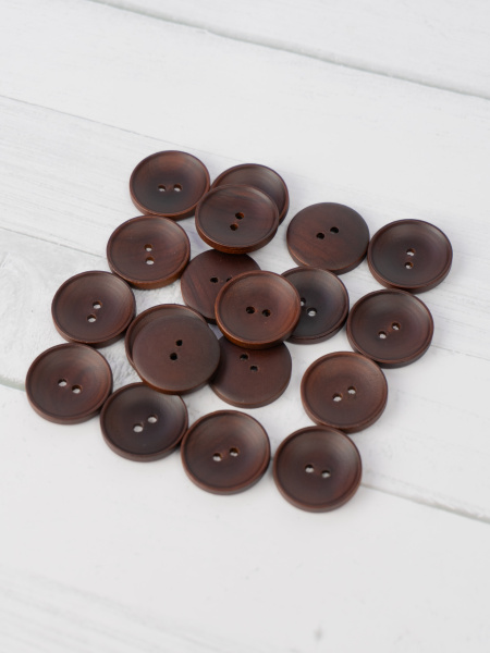 Пуговицы CONCEPT Button of Olive Wood, размер 44, дерево, цвет COL. 52. Арт 6411H-044-COL.52