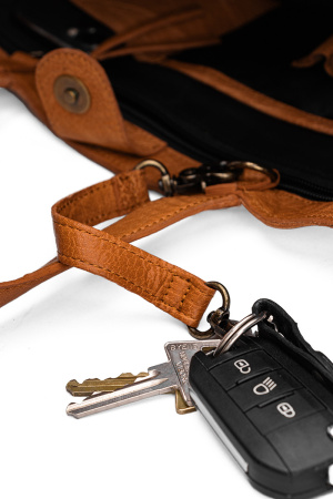 Сумка шоппер "Hiba" Whisky. Арт QB-4349/Whisky