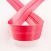 Косая бейка атласная 30 мм, 25 м, цвет 29, ярко-розовый. Арт 6260-30мм-29            
