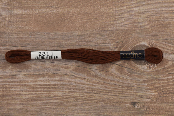 Мулине COSMO однотонный цвет  2311      . Арт 25-6/2311      