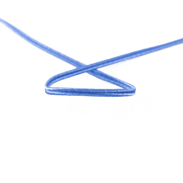 Шнур-сутаж PEGA, ярко-голубой, 3 мм. Арт 841113909A4701