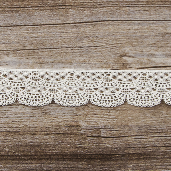 Кружево-вышивка на тюле, 20 мм. Арт 42273/00