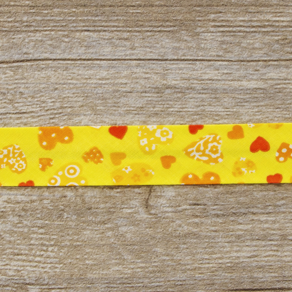 Косая бейка с рисунком SAFISA арт.6528, 20 мм, 20 м, цвет 109. Арт 6530-20мм-109