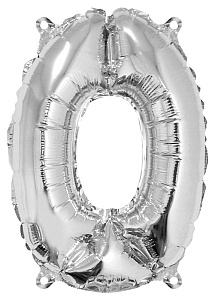 Шар-цифра "0". Арт 87032606