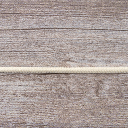 Шнур плетеный SPIRAL ( SAFISA), 4 мм, 25 м, цвет кремовый. Арт 25281-4-56