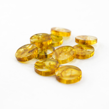 Пуговицы из натурального Янтаря. Арт Amber-24-4
