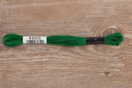 Мулине COSMO однотонный цвет  4905      . Арт 25-6/4905      
