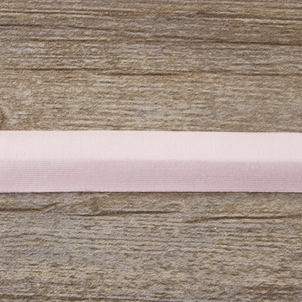 Косая бейка хлопок, 20 мм, 20 м, цвет 52, дымчачая роза. Арт 6598-20мм-52