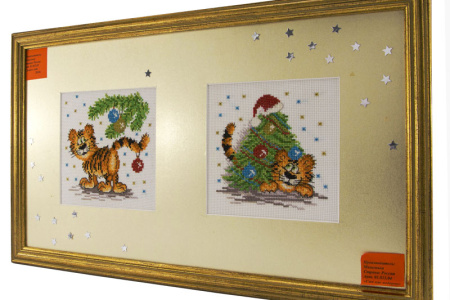Вышитая картина "Символ года 2010". Арт Модель 01.033.05        