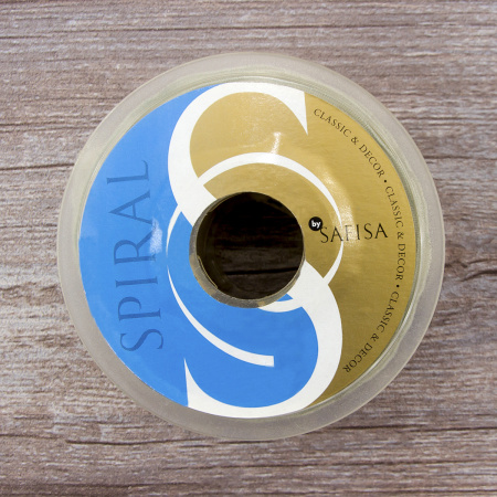 Лента с рисунком SAFISA, 38 мм, 15 м, цвет бежевый. Арт 25164-38                