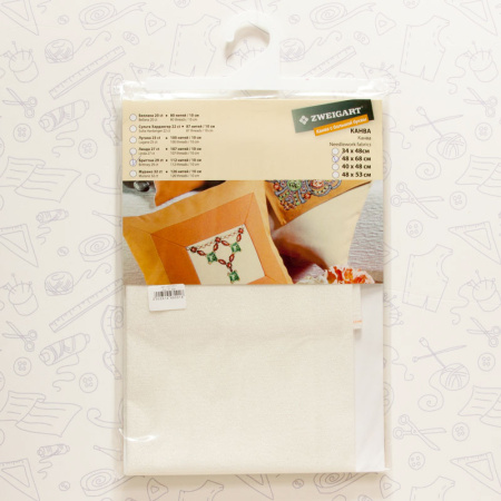 Канва в упаковке Brittney Star Lugana, 48 x 68 см, цвет №11. Арт н3270/11                 