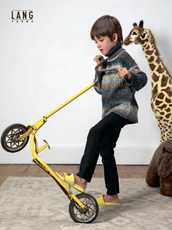 Журнал "PUNTO 53 KINDER MERINO 120 DEGRADE". Арт 2553.0004