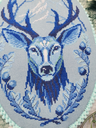 Набор для изготовления пинкипа "Олений лес". Арт 21.003.23