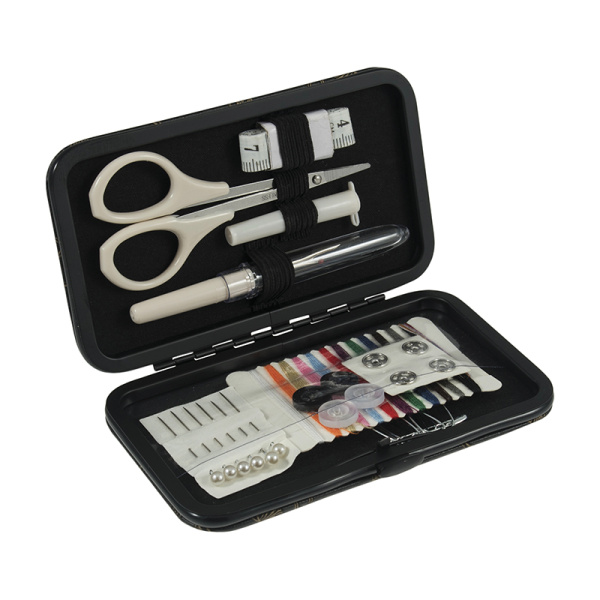 Дорожный швейный набор в органайзере на застежке, 9 предметов. Арт 4921.HG