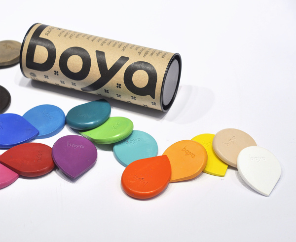 Пастель восковая для рисования Boya, набор мелков. Арт 20 SET