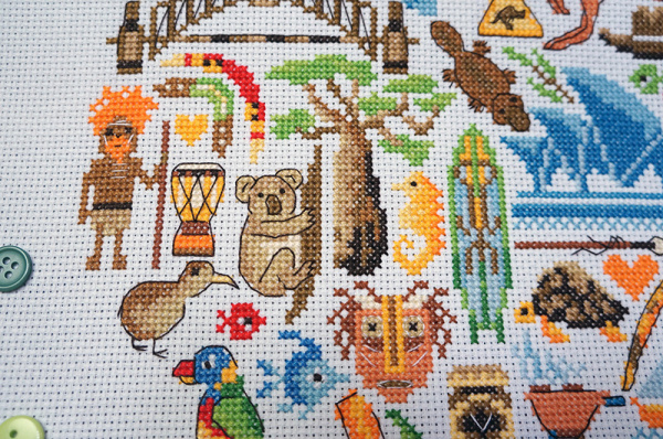 Набор для вышивания "Австралия". Арт 11.001.25