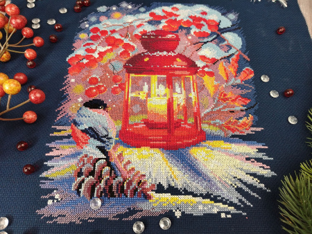 Набор для вышивания  "Огонек". Арт 03.010.28