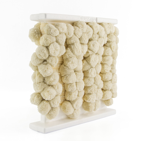 Тесьма с помпонами PASSAN цвет кремовый. Арт PT - 500-col.PE - 80