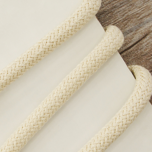 Шнур плетеный SPIRAL ( SAFISA), 8 мм, 50 м, цвет бежевый натуральный. Арт 25280-8mm-56